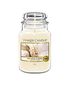 Yankee Candle - Soft Wool & Amber - Large Jar